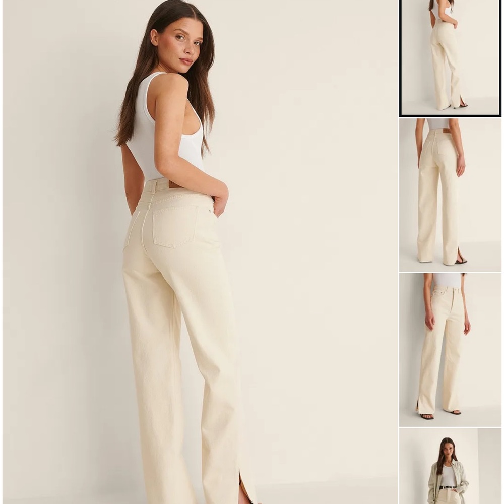 NAKD CREAM JEANS